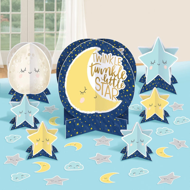 Twinkle Little Star Versieringset 27 delig van Riethmueller koop je bij Partywinkel