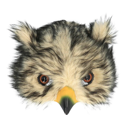 Uil Masker Pluche van Boland koop je bij Partywinkel