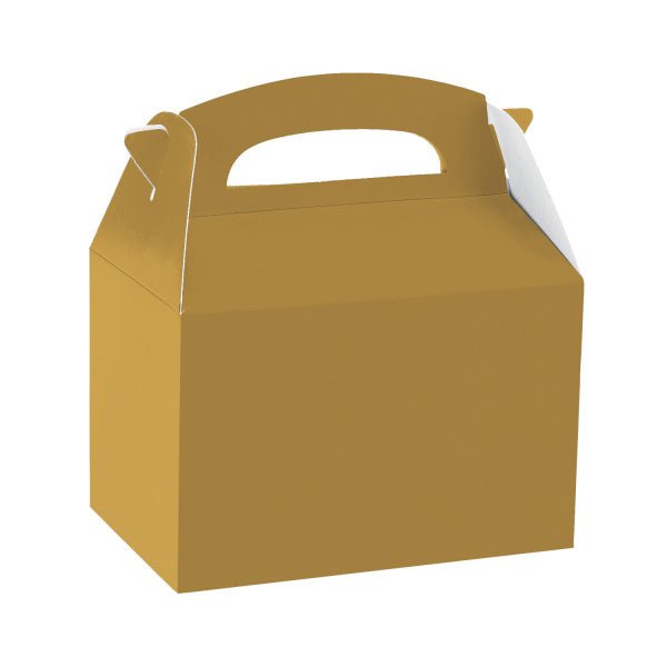 Uitdeelbox Goud 15cm van Riethmueller koop je bij Partywinkel