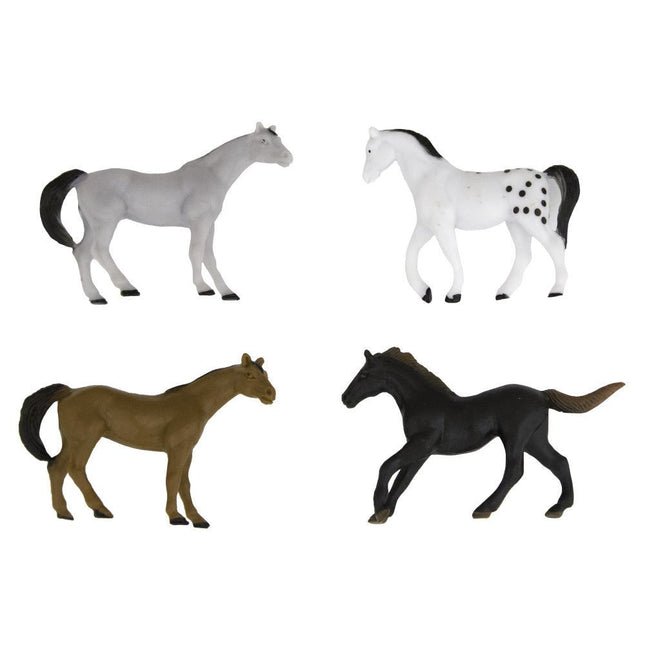 Uitdeelcadeautjes Paarden 6cm 10st van Unique koop je bij Partywinkel