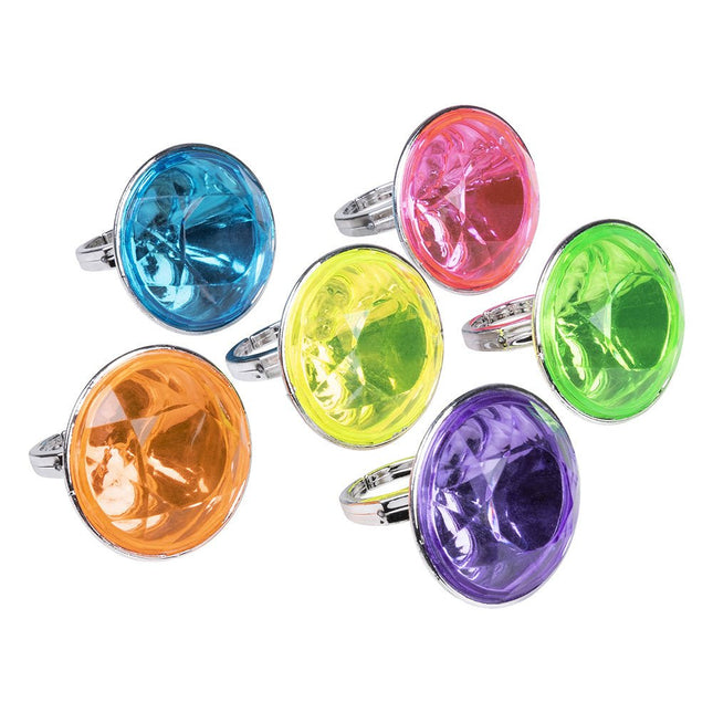 Uitdeelcadeautjes Ringen 3cm 6st van Boland koop je bij Partywinkel