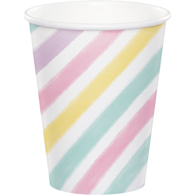 Unicorn Bekers Papier 256ml 8st van Creative Converting koop je bij Partywinkel