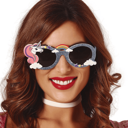 Unicorn Bril Glitter van Fiestas Guirca koop je bij Partywinkel