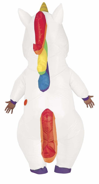 Unicorn Kostuum Opblaasbaar van Fiestas Guirca koop je bij Partywinkel