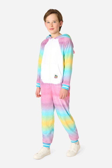 Unicorn Onesie Gekleurd Kind van OppoSuits koop je bij Partywinkel