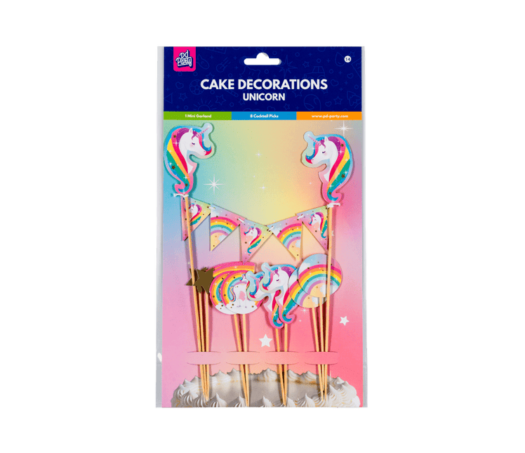 Unicorn Taarttopper 30cm van Paper Dreams koop je bij Partywinkel
