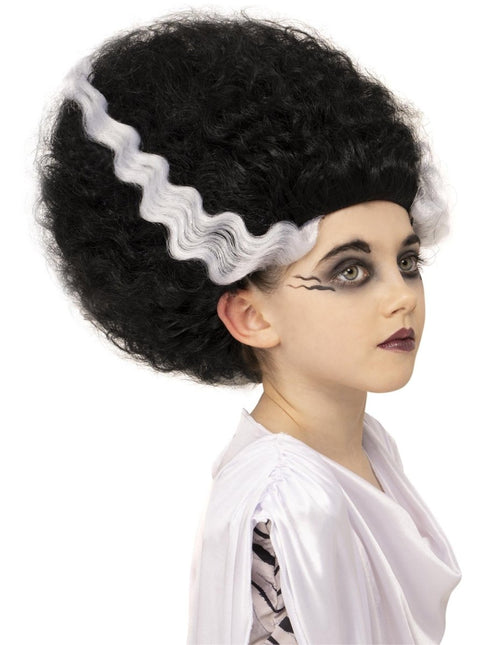 Universal Monsters Bride of Frankenstein Pruik van Smiffys koop je bij Partywinkel