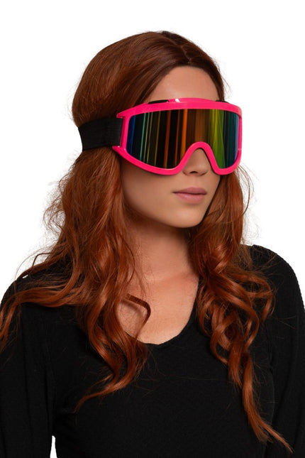 Skibril Neon Roze