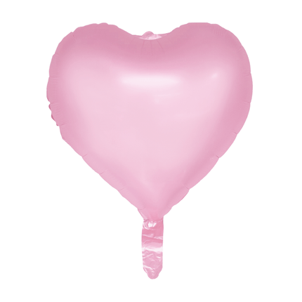 Valentijnsdag Helium Ballon Roze Pastel Leeg 45cm van WeFiesta koop je bij Partywinkel