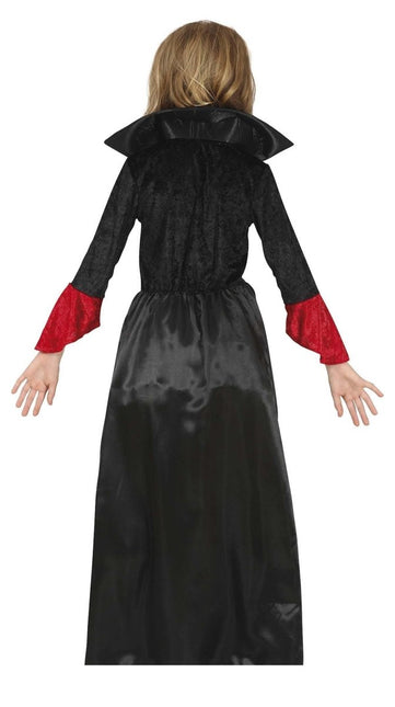 Vampier Halloween Kostuum Meisje Rood van Fiestas Guirca koop je bij Partywinkel