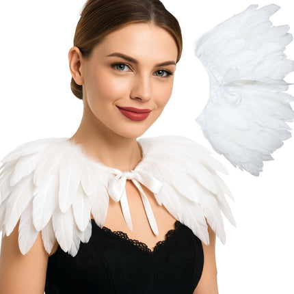 Veren cape 90x30cm van Fiestas Guirca koop je bij Partywinkel