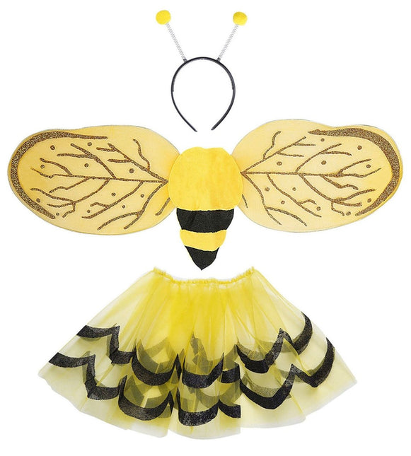 Verkleedset Bijen 3 delig van Widmann koop je bij Partywinkel