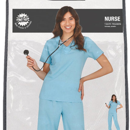 Verpleegster Kostuum Blauw van Fiestas Guirca koop je bij Partywinkel