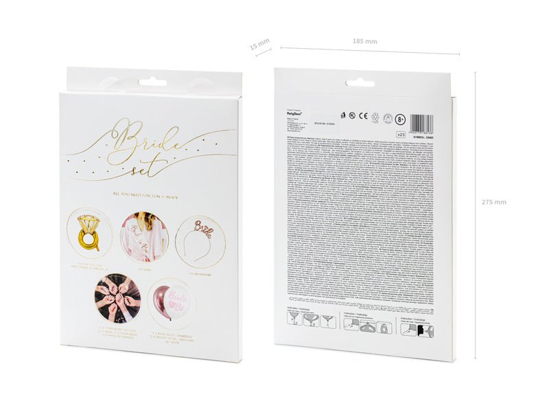 Versiering Pakket Bride To Be 23 delig van Partydeco koop je bij Partywinkel