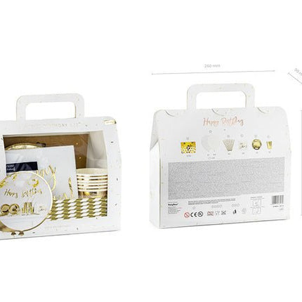 Versiering Pakket Happy Birthday 60 delig van Partydeco koop je bij Partywinkel