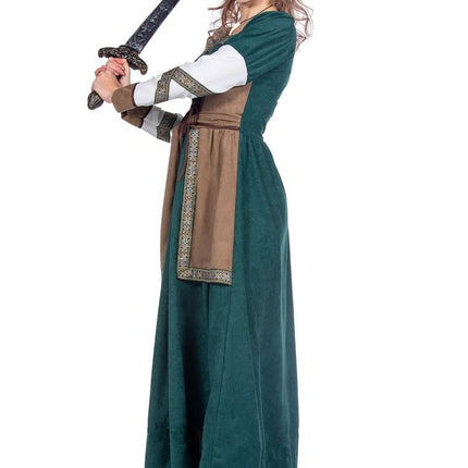 Viking Jurk Groen van Wilbers & Wilbers koop je bij Partywinkel