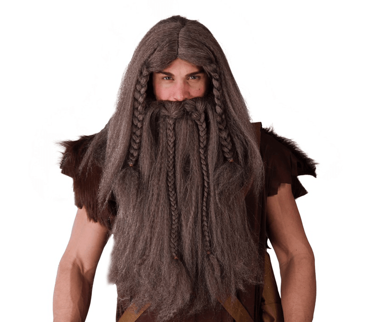 Viking Pruik Baard van Fiestas Guirca koop je bij Partywinkel