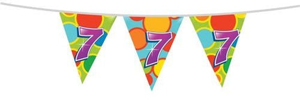 Vlaggenlijn 7 Jaar 10m van Haza Witbaard koop je bij Partywinkel