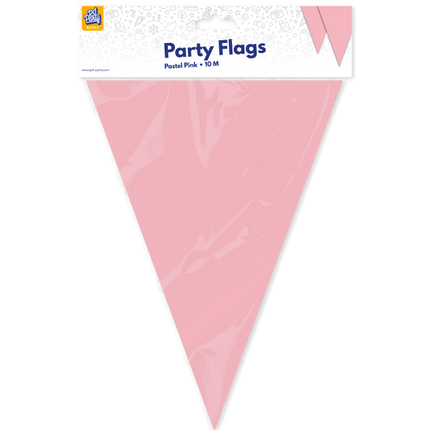 Vlaggenlijn pastel roze van Paper Dreams koop je bij Partywinkel