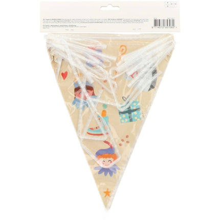 Vlaggenlijn Welkom Sint & Piet 6m van Folat koop je bij Partywinkel