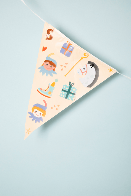 Vlaggenlijn Welkom Sint & Piet 6m van Folat koop je bij Partywinkel