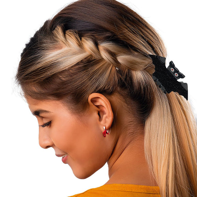 Vleermuis Haarclip 7cm van Fiestas Guirca koop je bij Partywinkel