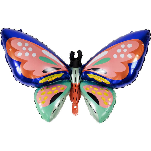 Vlinder Helium Ballon Leeg 88cm van Folat koop je bij Partywinkel