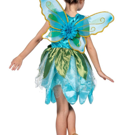 Vlinder Jurk Meisje 2 delig van Wilbers & Wilbers koop je bij Partywinkel