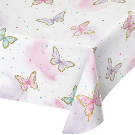 Vlinder Tafelkleed 2,59m van Creative Converting koop je bij Partywinkel