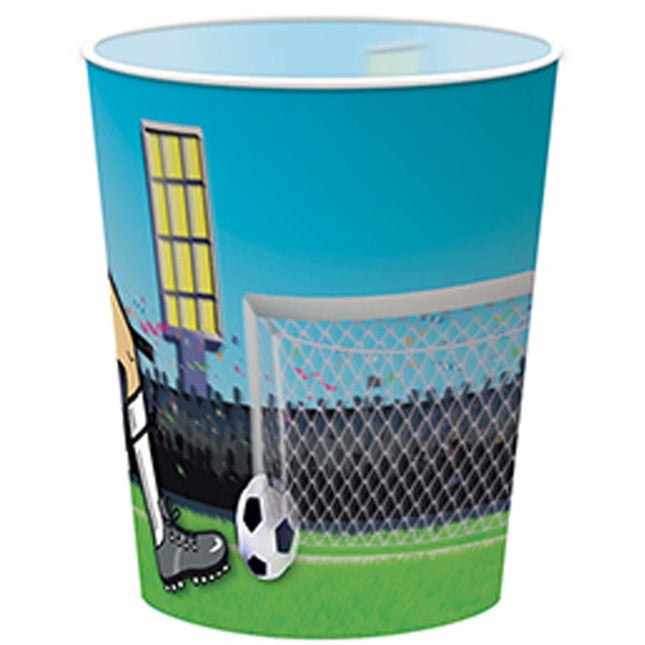 Voetbal Bekers 3D Plastic 250ml 4st van Folat koop je bij Partywinkel