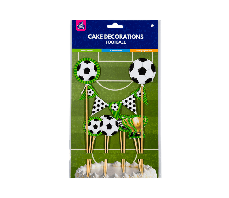Voetbal Taarttopper 30cm van Paper Dreams koop je bij Partywinkel