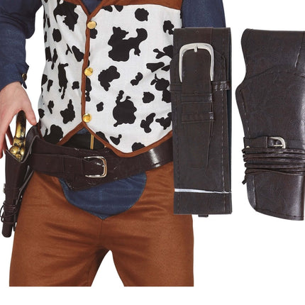 Volwassen Piratenriem Holster 27cm van Fiestas Guirca koop je bij Partywinkel