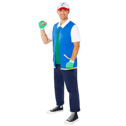Volwassenen Kostuum Pokemon Ash van Riethmueller koop je bij Partywinkel