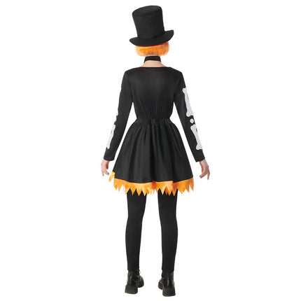 Volwassenenkostuum Funky skeleton van Boland koop je bij Partywinkel