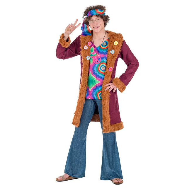 Volwassenenkostuum Mojo hippie van Boland koop je bij Partywinkel