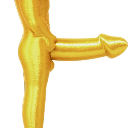 Vrijgezellenfeest Standbeeld Goud 20cm van Fiestas Guirca koop je bij Partywinkel