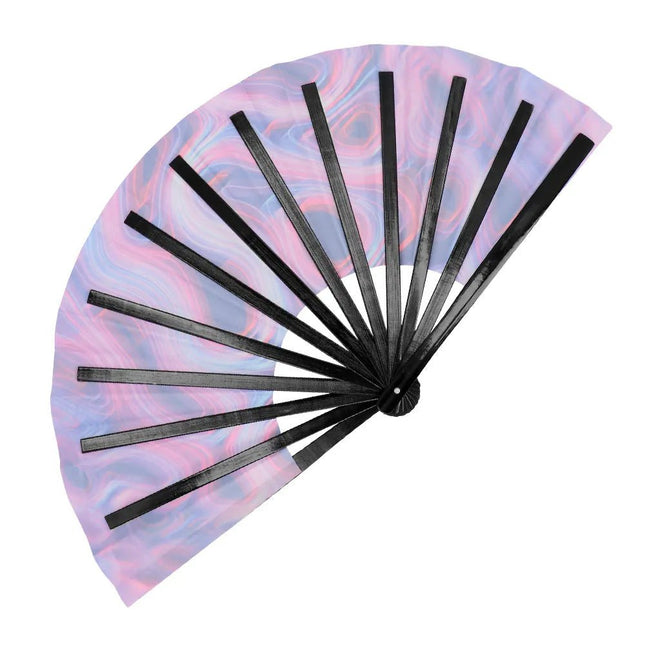 Waaier Rave trip XL (64 cm) van Boland koop je bij Partywinkel