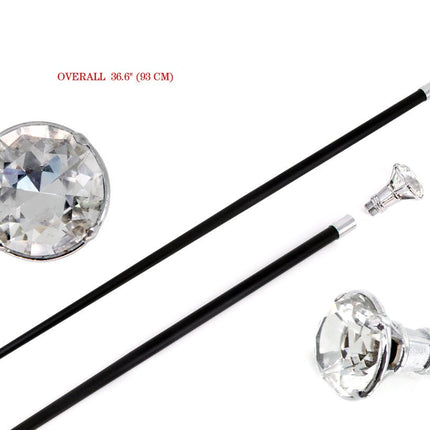 Wandelstok Diamant 93cm van Wilbers & Wilbers koop je bij Partywinkel