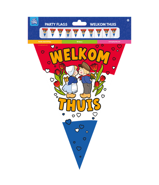 Welkom Thuis Slinger 10m van Paper Dreams koop je bij Partywinkel