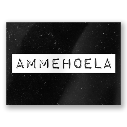 Wenskaart Ammehoela 15cm van Paper Dreams koop je bij Partywinkel