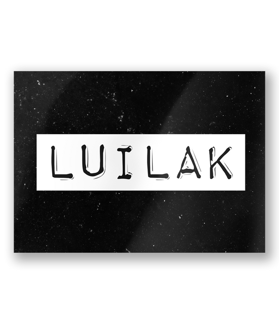 Wenskaart Luilak 15cm van Paper Dreams koop je bij Partywinkel