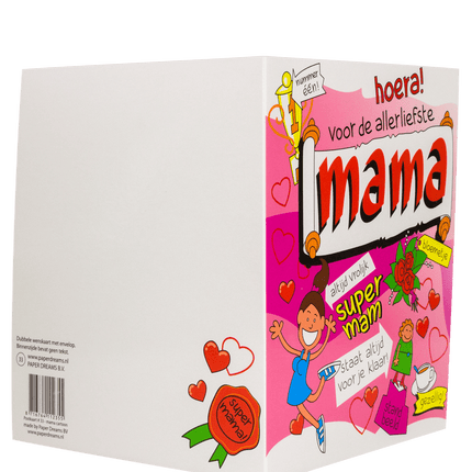 Wenskaart Mama 16,5cm van Paper Dreams koop je bij Partywinkel