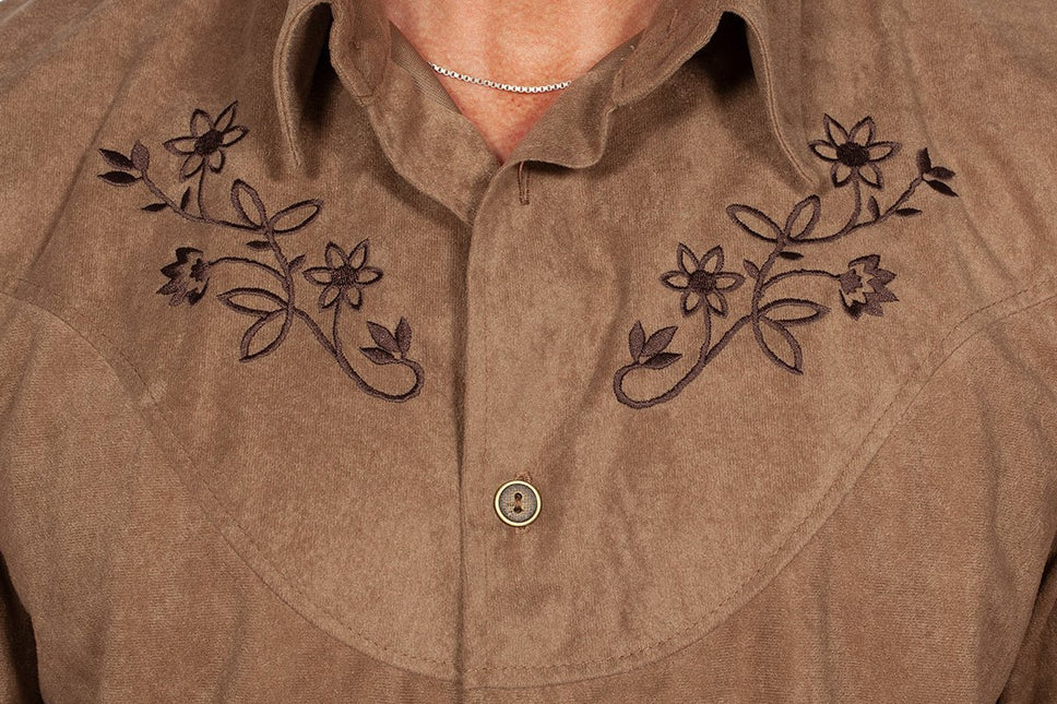 Western Blouse Bruin Heren van Wilbers & Wilbers koop je bij Partywinkel