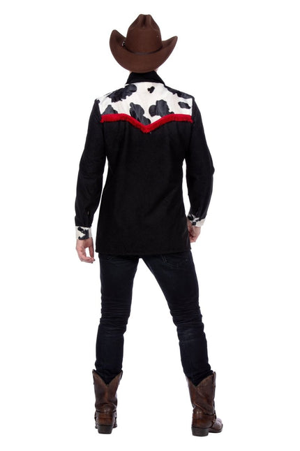 Western Blouse Heren Koe van Wilbers & Wilbers koop je bij Partywinkel