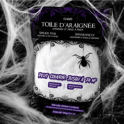 Wit Spinnenweb 240g