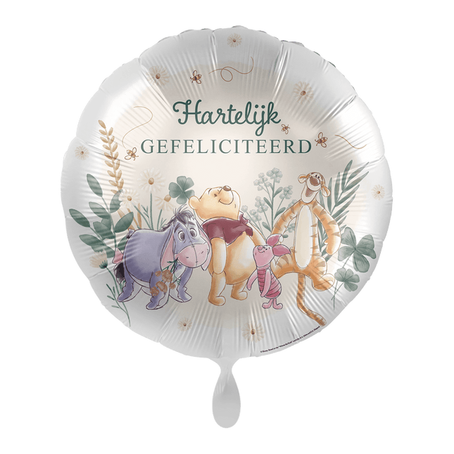Winnie The Pooh Helium Ballon Leeg 45cm van Premioloon koop je bij Partywinkel