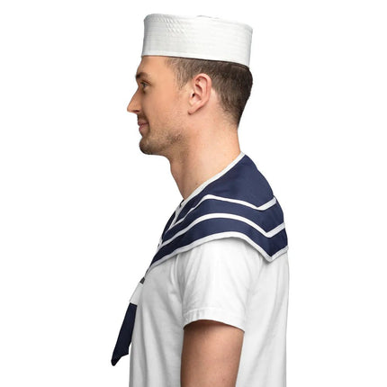 Wit Blauwe Accessoireset Marine 2 delig van Boland koop je bij Partywinkel