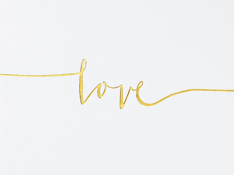 Wit Gastenboek Love 24cm van Partydeco koop je bij Partywinkel