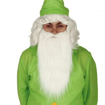 Witte Baard En Snor van Fiestas Guirca koop je bij Partywinkel