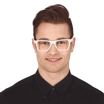 Witte Bril van Fiestas Guirca koop je bij Partywinkel